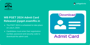 WB PGET 2024 Admit Card Out, Exam on July 6; Get Download Link Here